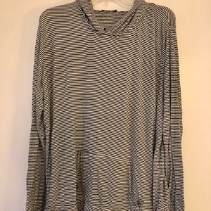 Brandy Melville striped hoodie